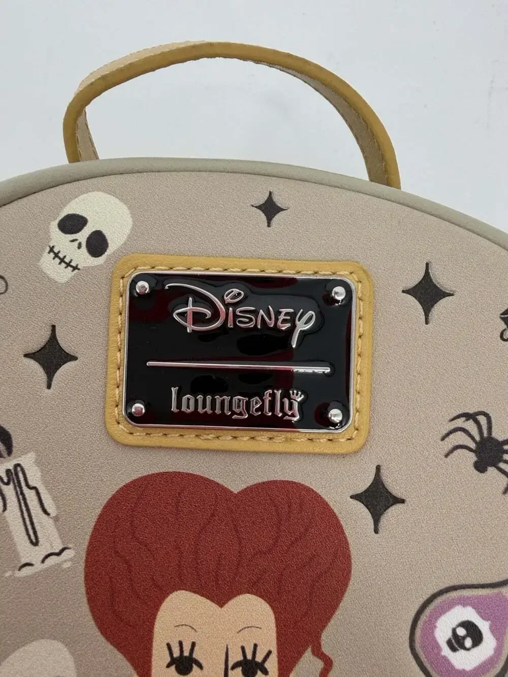 Loungefly Backpack, Disney Hocus Pocus Beige NEW